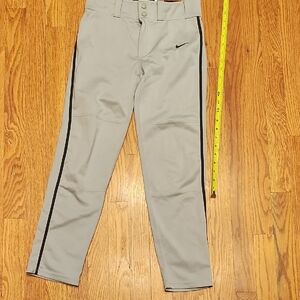 Nike Light Gray Pants with Black Accents
